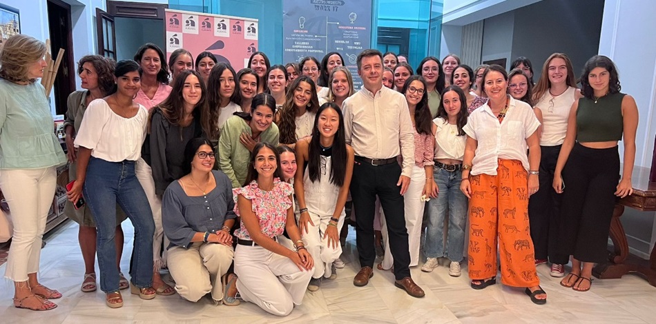 El filosofo, David Cerdá en el Colegio Mayor Alborán